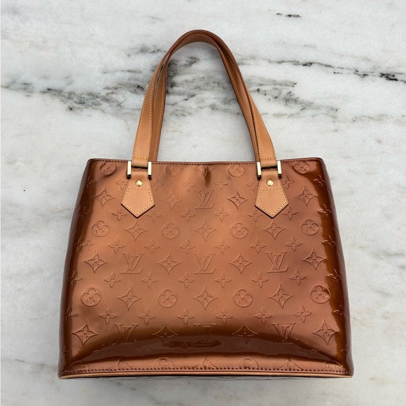 Louis Vuitton Handbags - Louis Vuitton Tan Embossed Tote